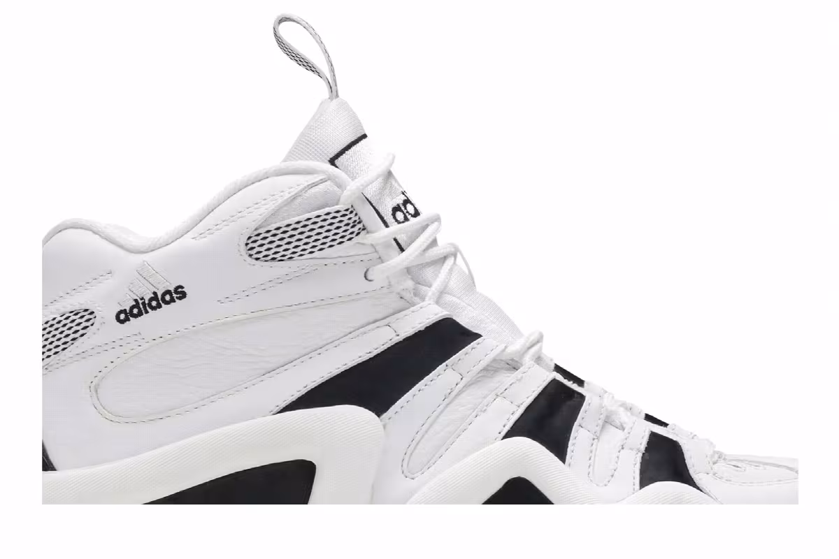 Adidas Crazy 8 White Black 2005, view 3