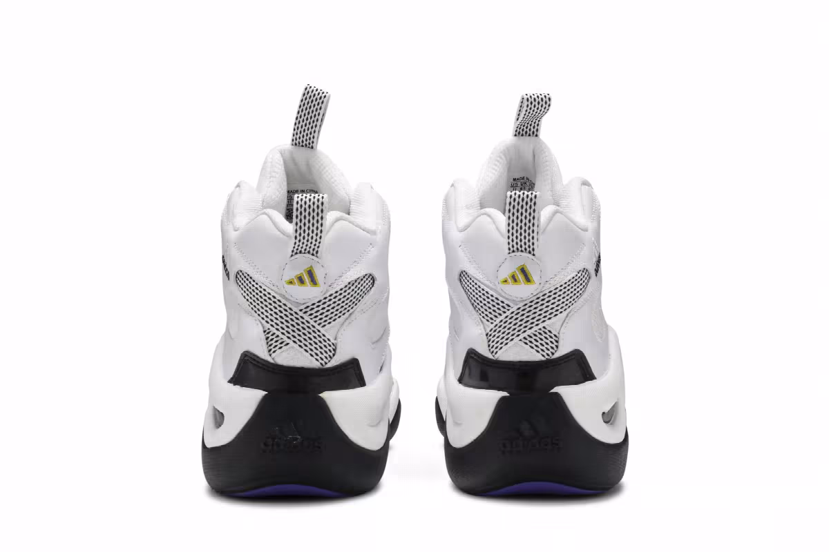 Adidas Crazy 8 White Black 2005, view 7