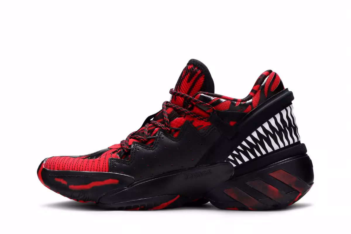 Marvel x adidas D.O.N. Issue #2 J Venom Carnage, view 4