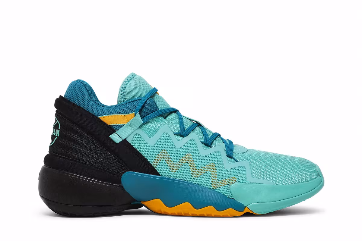 Adidas D.O.N. Issue #2 GCA Avatar Pack - Acid Mint, view 2