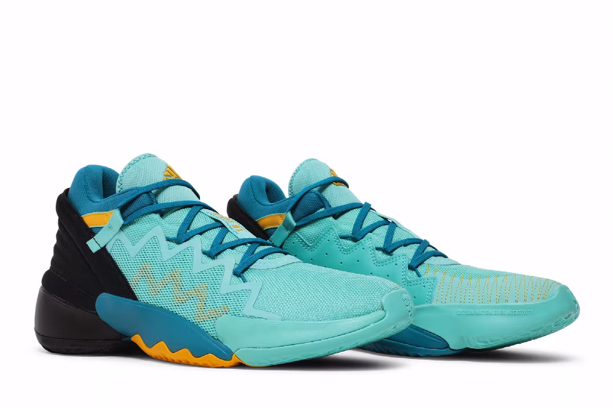Adidas D.O.N. Issue #2 GCA Avatar Pack - Acid Mint, view 9