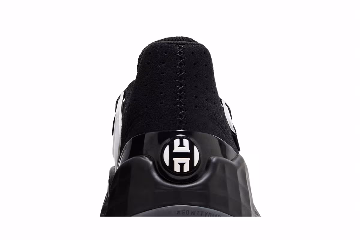 adidas Harden Vol. 4 Black White, view 8