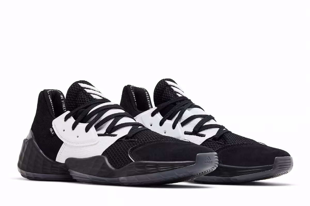 adidas Harden Vol. 4 Black White, view 9