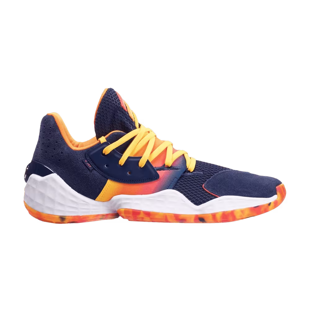 Adidas Harden Vol. 4 Tech Indigo Solid Gold