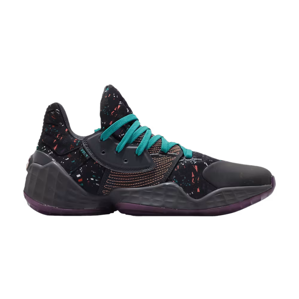 adidas Harden Vol.4 GCA Black Amber Tint