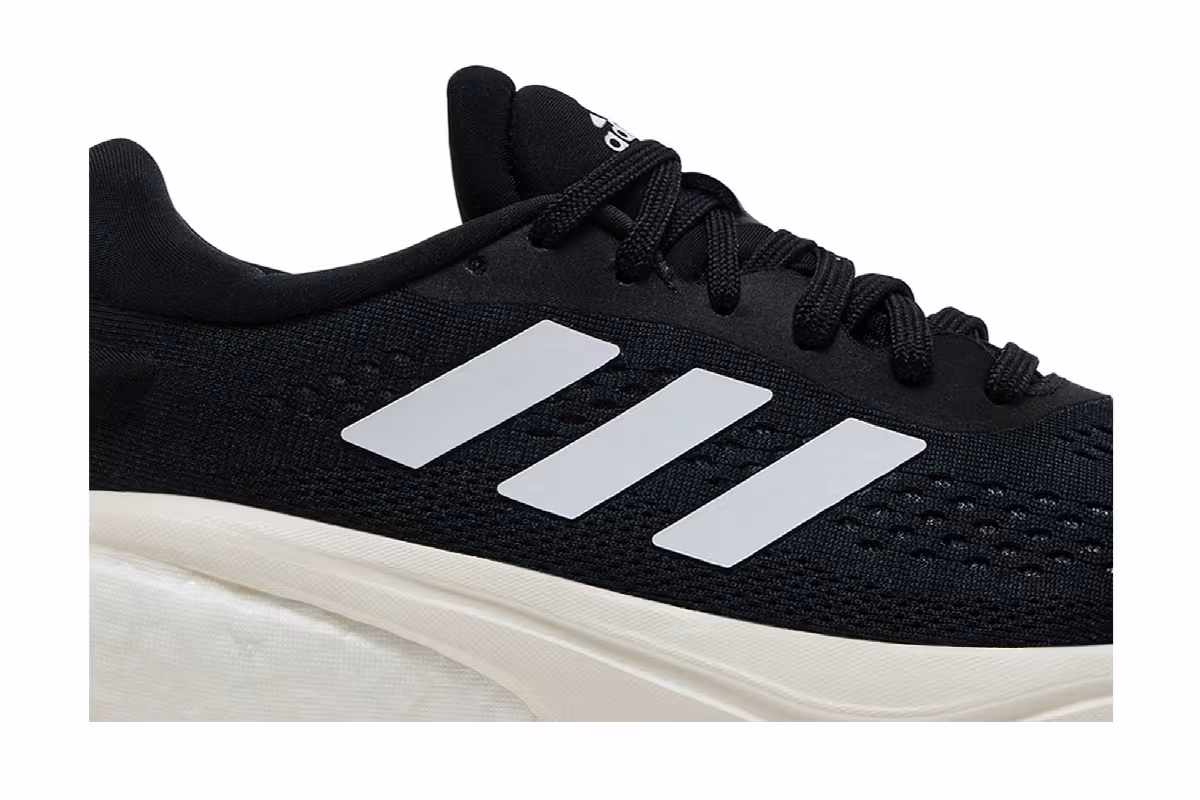 adidas Women's Supernova 2 Black White, view 3