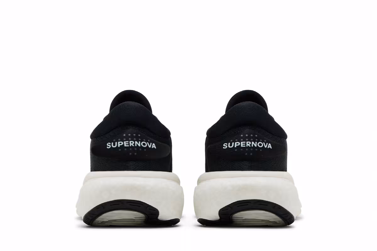 adidas Women's Supernova 2 Black White, view 7