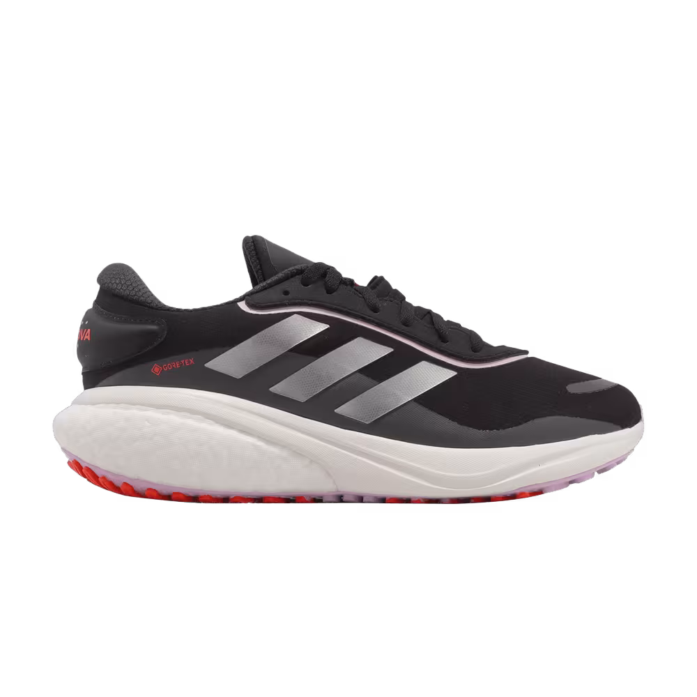Adidas Women's Supernova GORE-TEX Black Silver Metallic