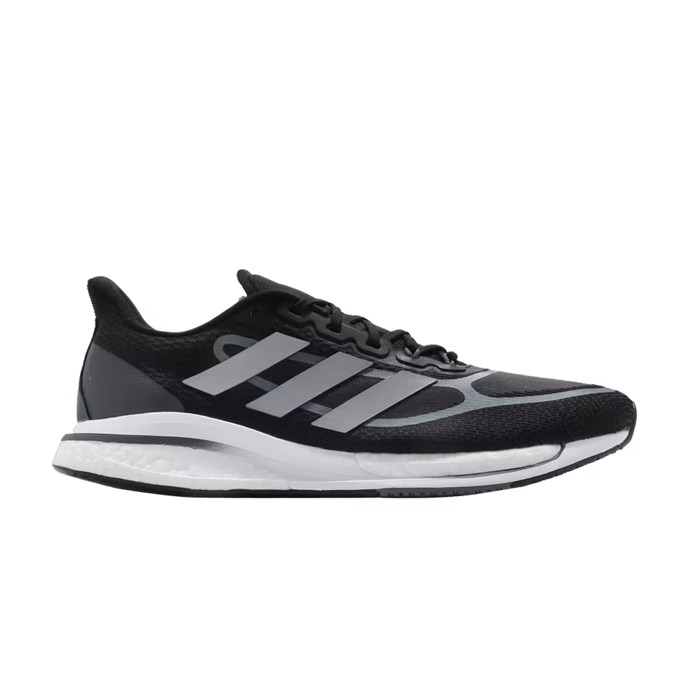 adidas Supernova+ Black Silver Metallic