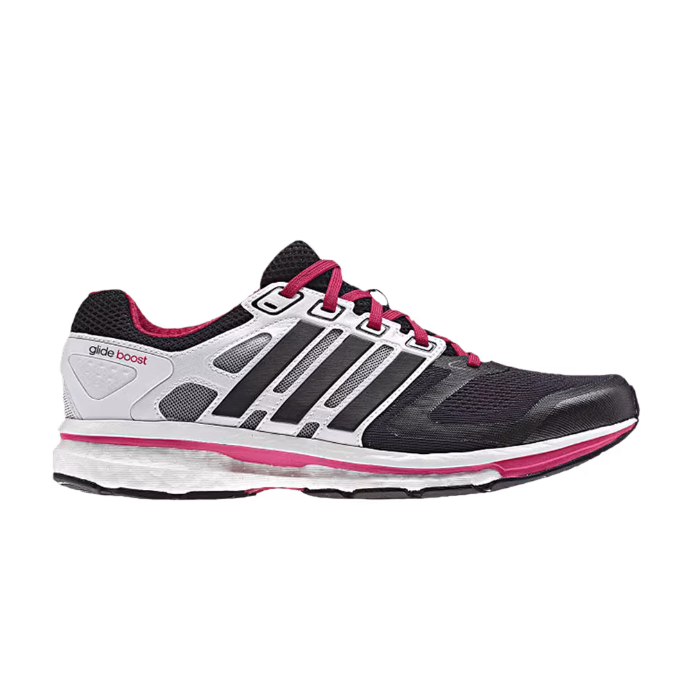 Adidas Women's Supernova Glide 6 Black Pink