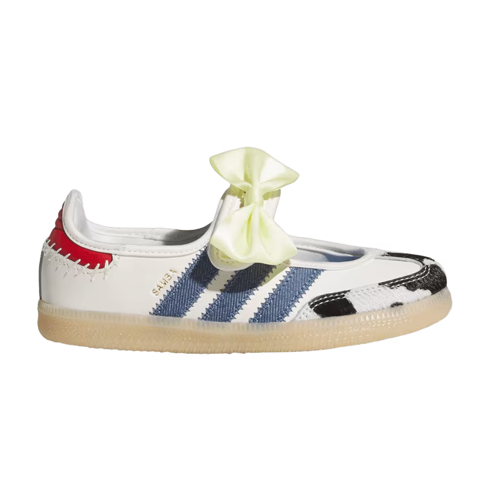 Pixar Toy Story x adidas Samba Jane Child K Off White Core Black Gum