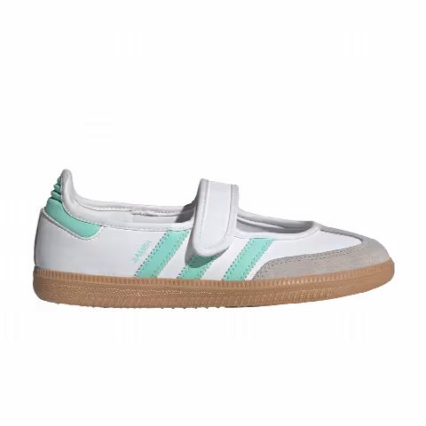 adidas Samba Jane J 'Cloud White Easy Green Gum'