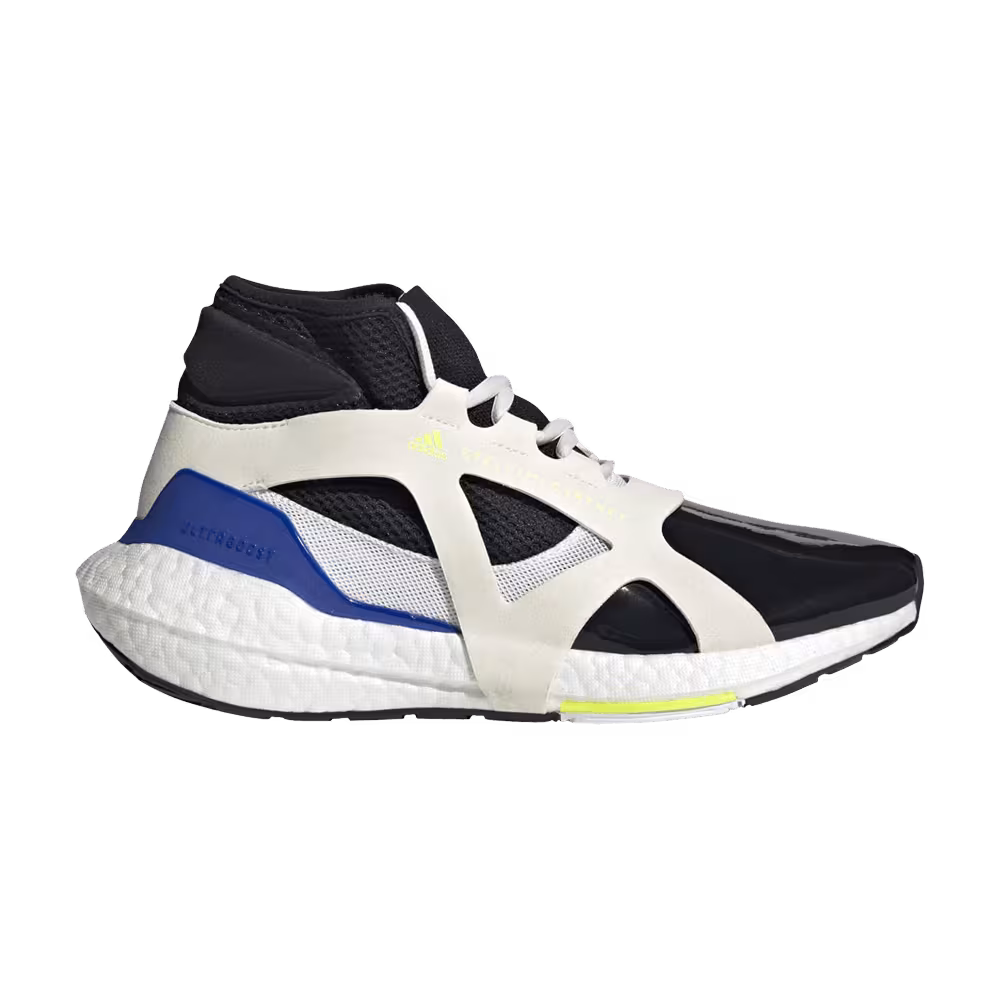 Stella McCartney x adidas Women's UltraBoost 21 White Black Bold Blue