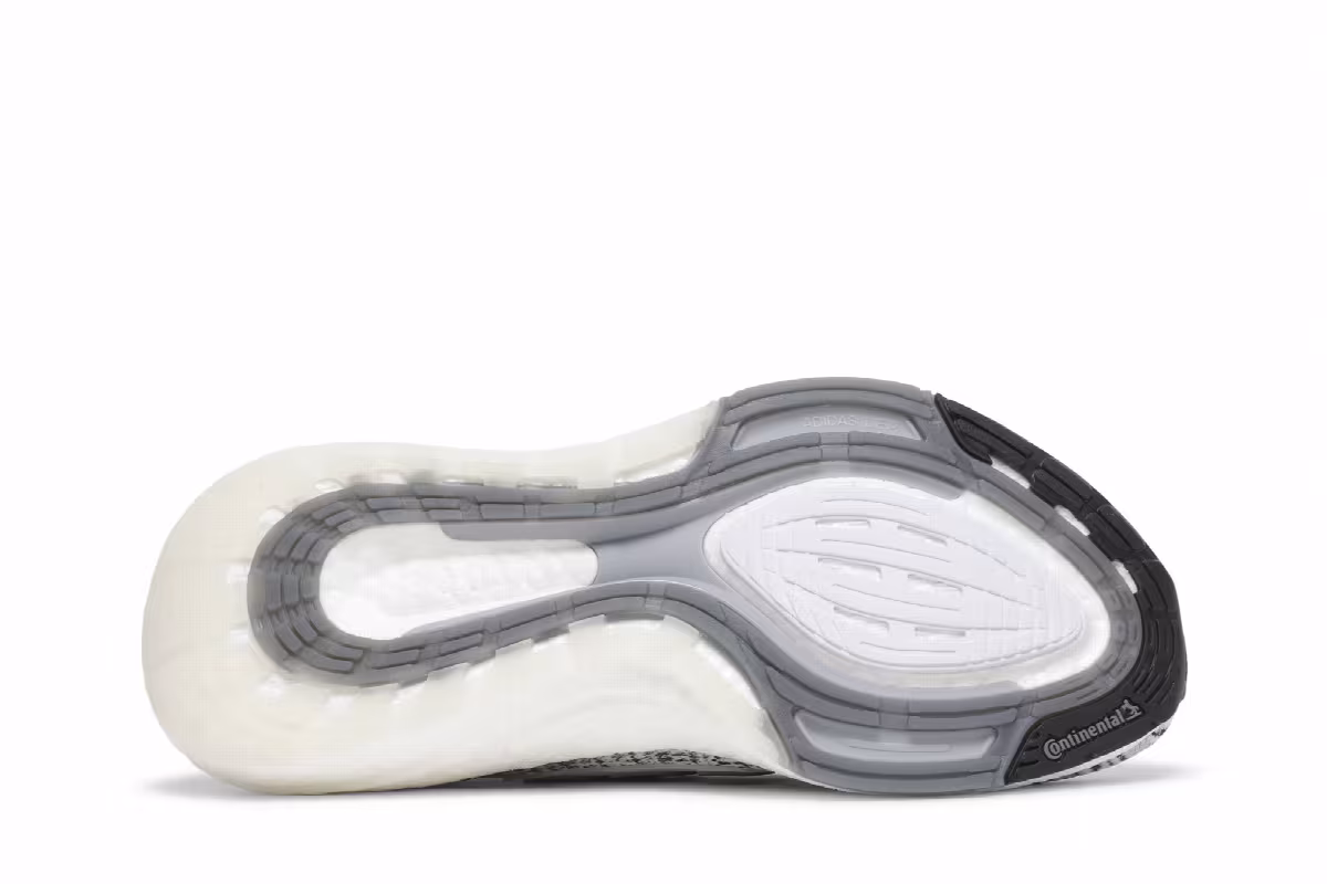 adidas UltraBoost 21 White Black, view 5
