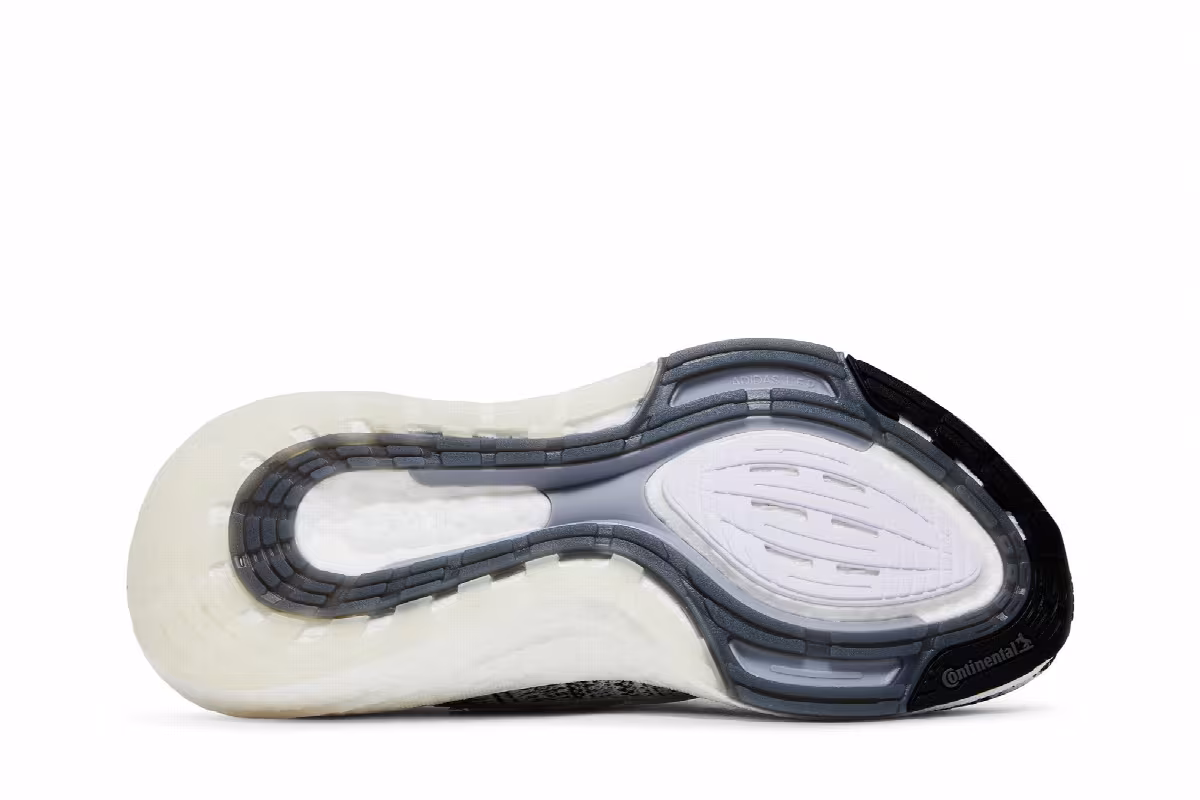 Adidas Women's UltraBoost 21 White Black, view 5