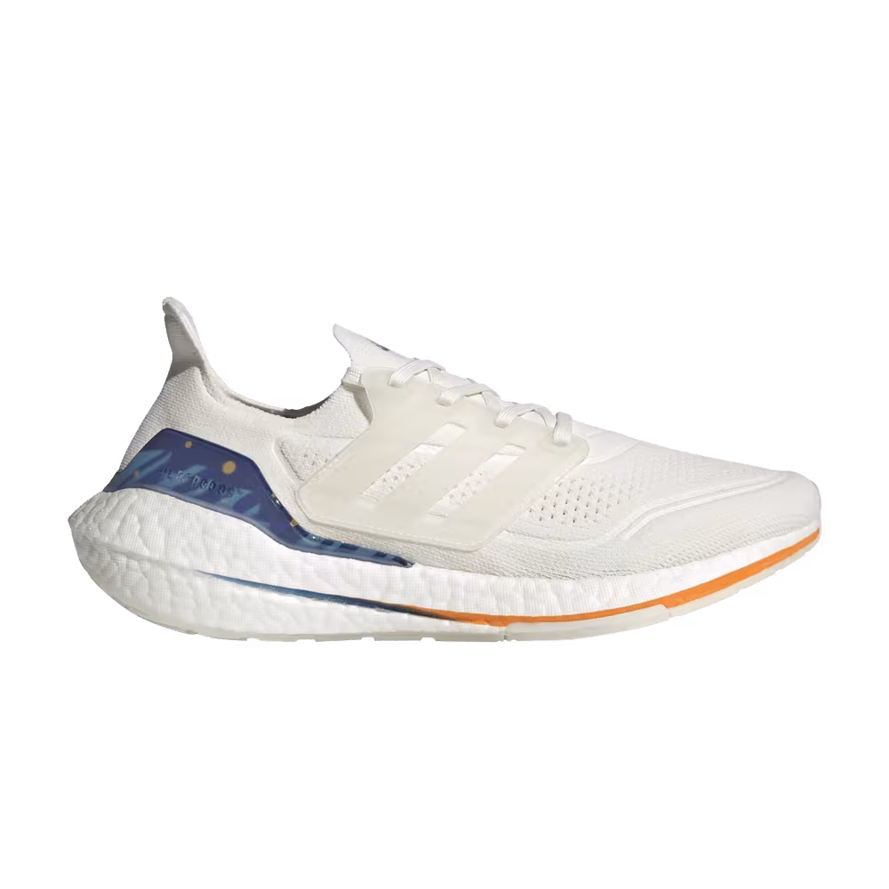Adidas UltraBoost 21 White Royal Blue