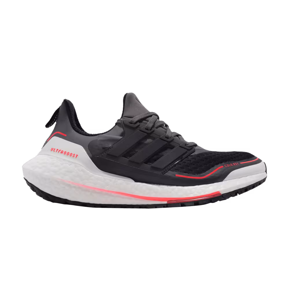 adidas UltraBoost 21 Cold.RDY Grey Solar Red