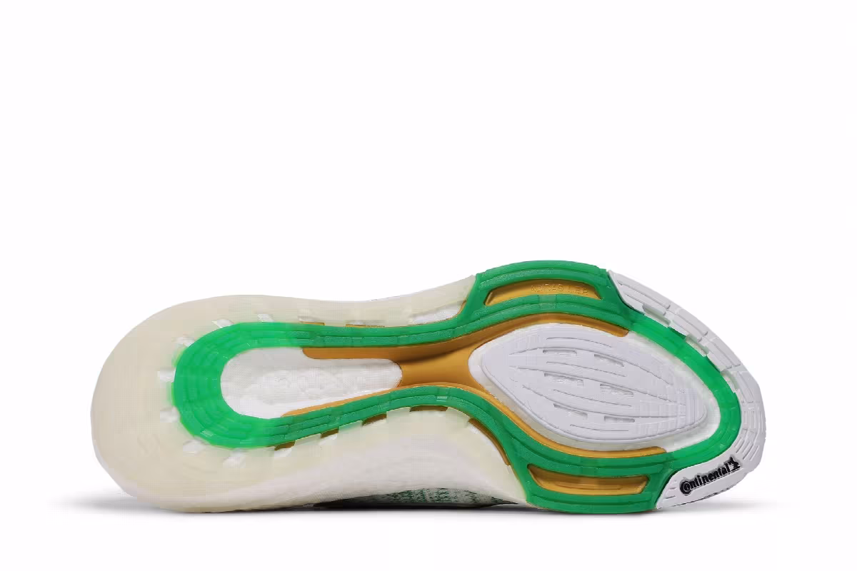 Adidas UltraBoost 21 White Green, view 5