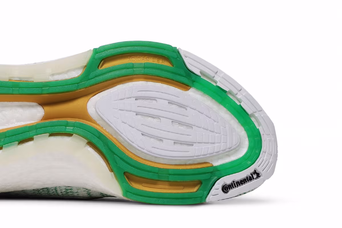 Adidas UltraBoost 21 White Green, view 6