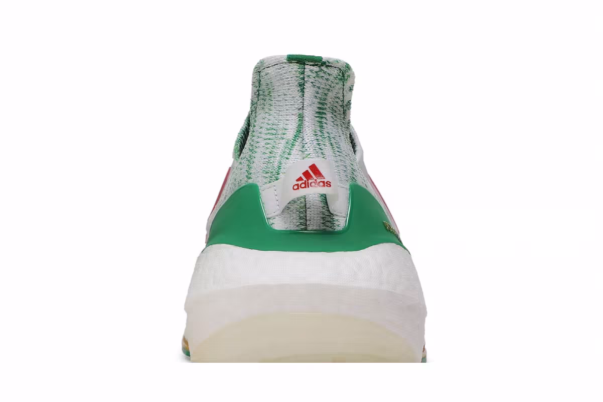 Adidas UltraBoost 21 White Green, view 8