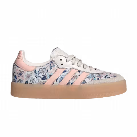 Liberty London x adidas Sambae Big Kid 'Off White Blush Pink Gum'