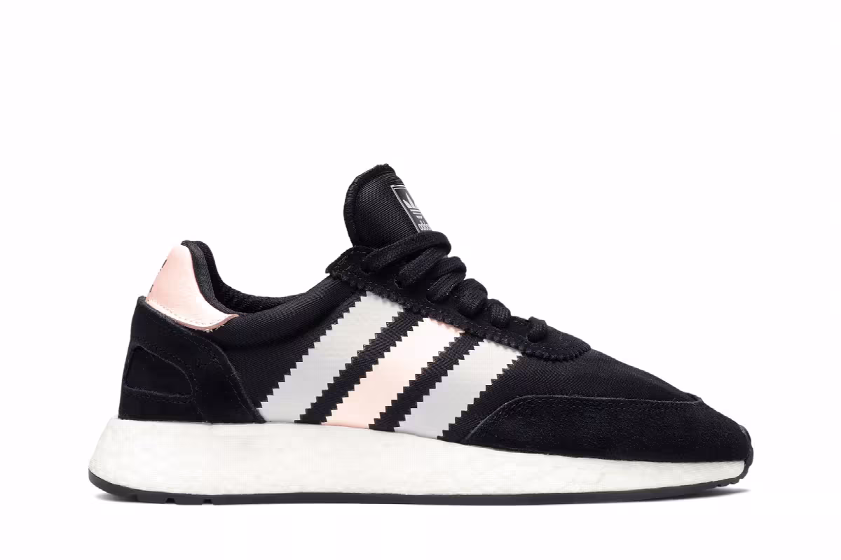 Adidas Women's I-5923 Black Clear Orange, view 2