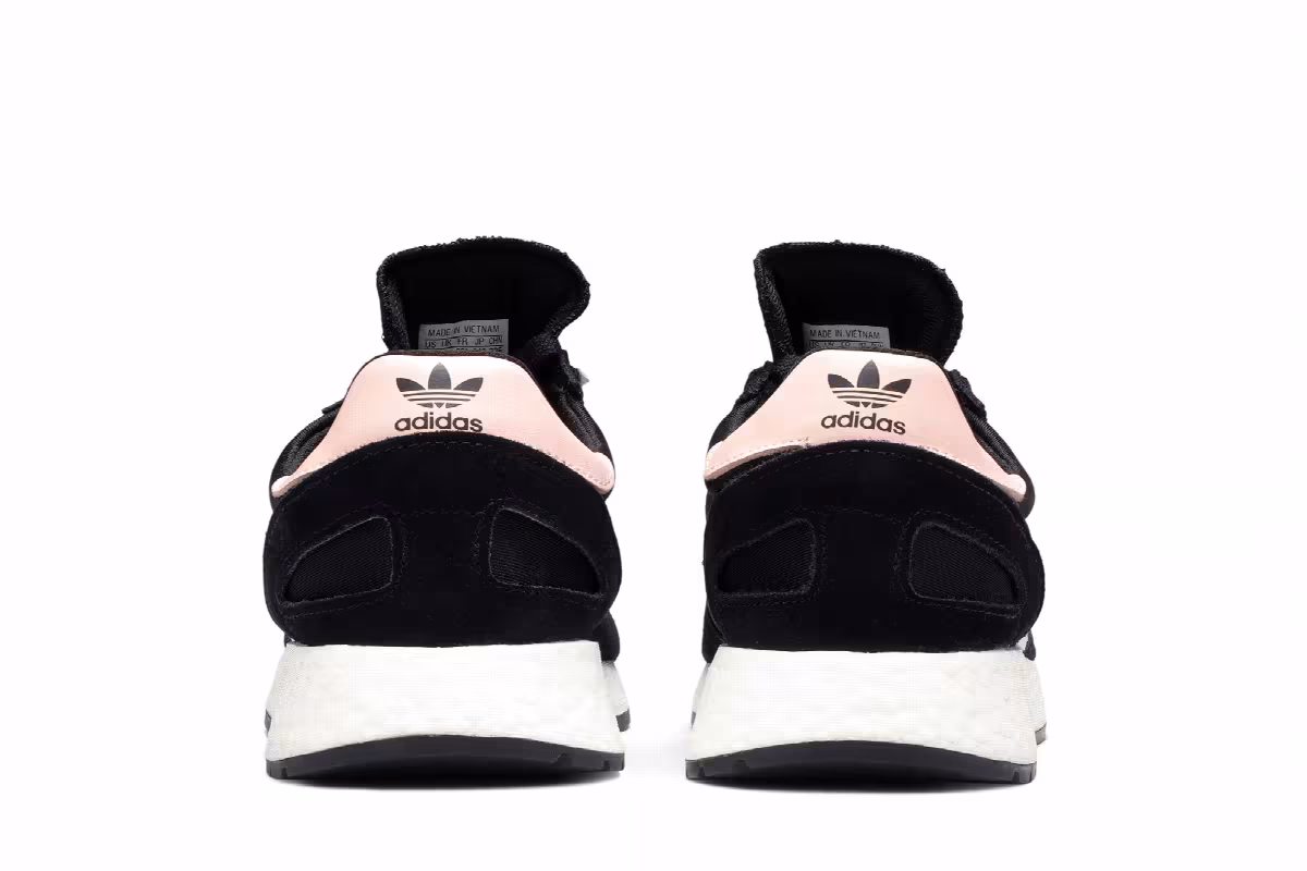 Adidas Women's I-5923 Black Clear Orange, view 7