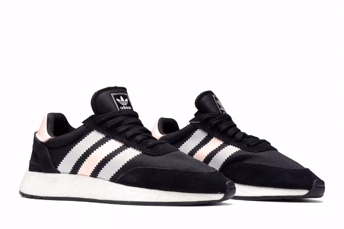 Adidas Women's I-5923 Black Clear Orange, view 9