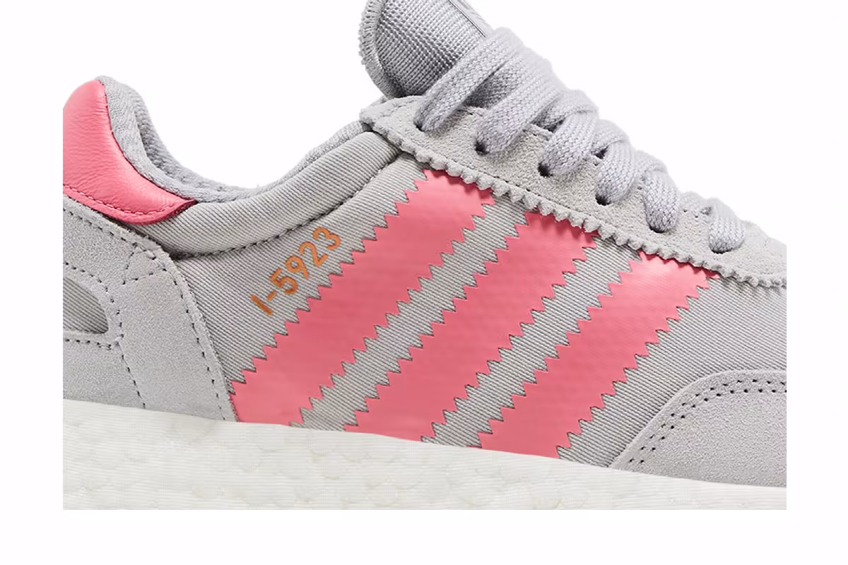Adidas Women's I-5923 Grey Chalk Pink, view 3