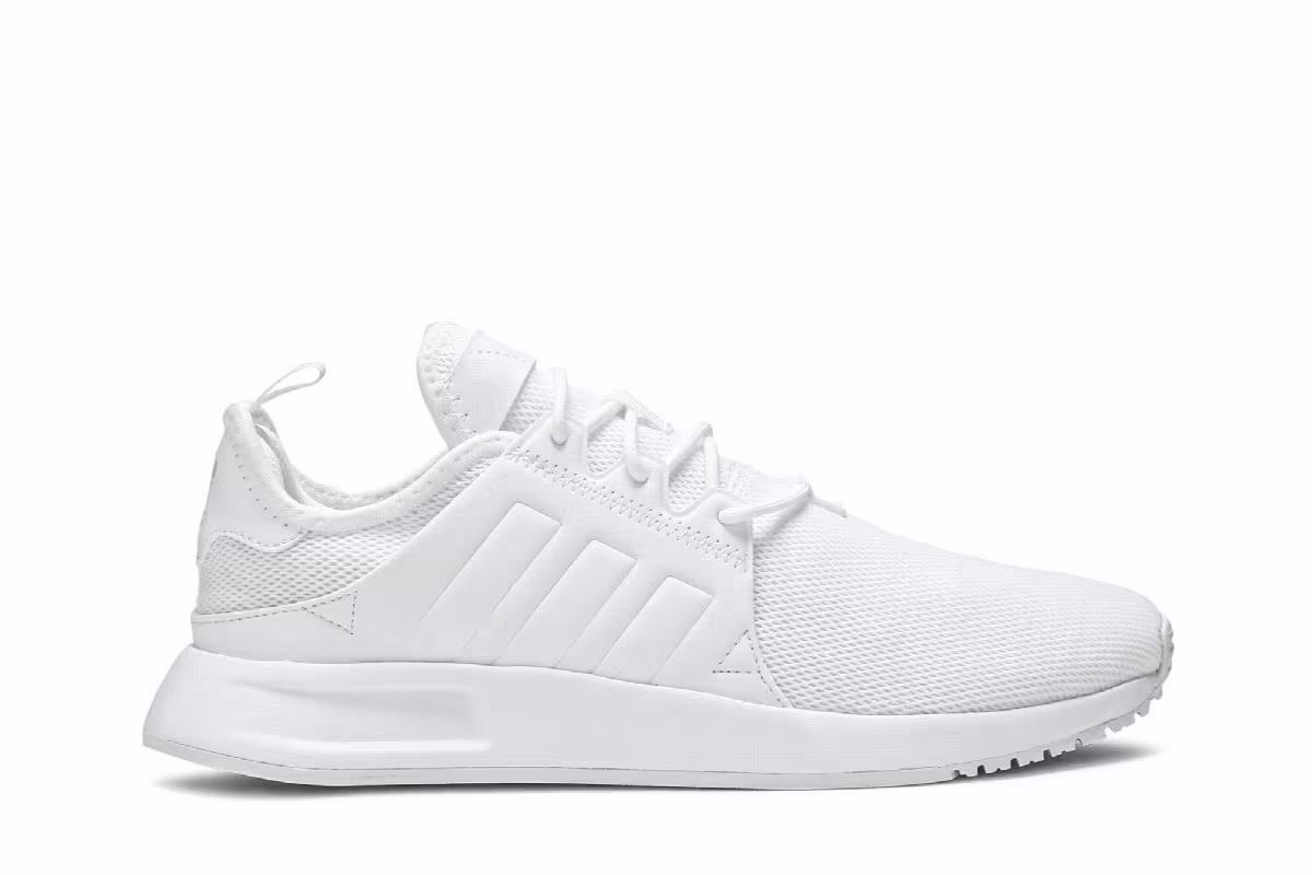 adidas X_PLR J Triple White, view 2