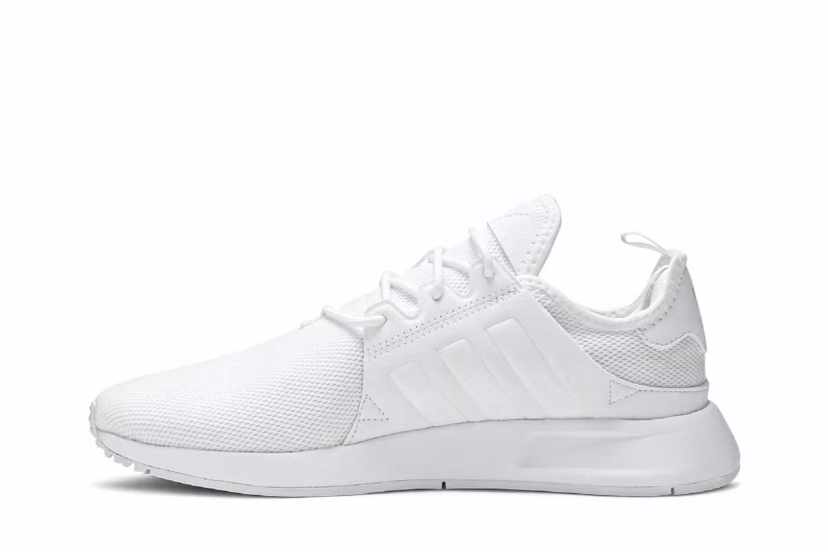 adidas X_PLR J Triple White, view 4