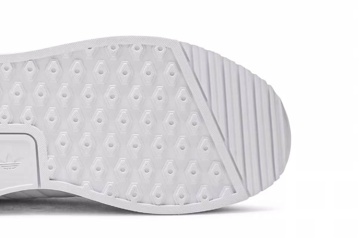 adidas X_PLR J Triple White, view 6
