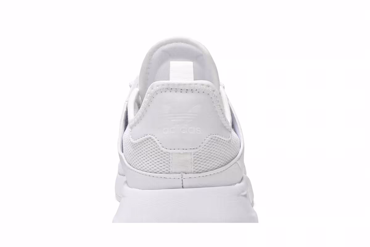 adidas X_PLR J Triple White, view 8