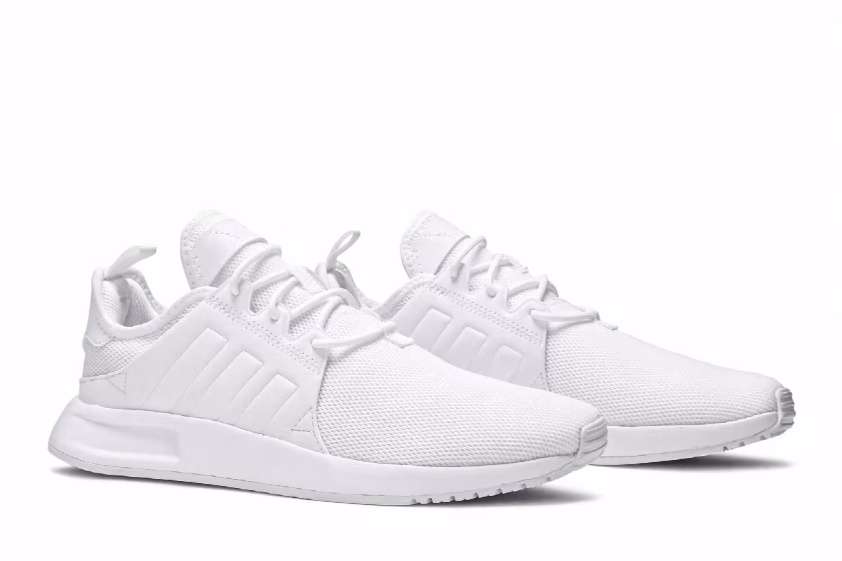 adidas X_PLR J Triple White, view 9
