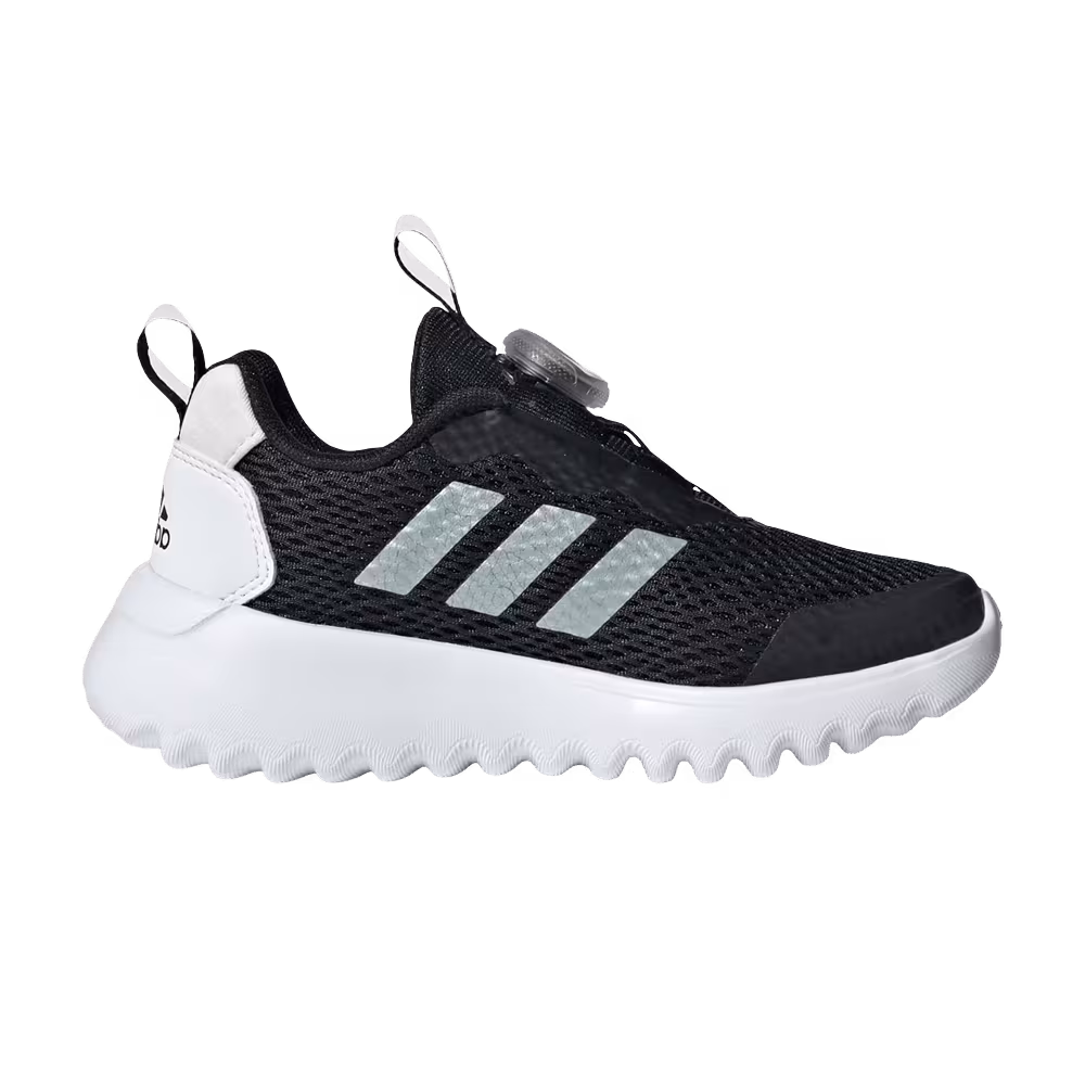 adidas Activeflex BOA 3.0 K Core Black White Linen Green