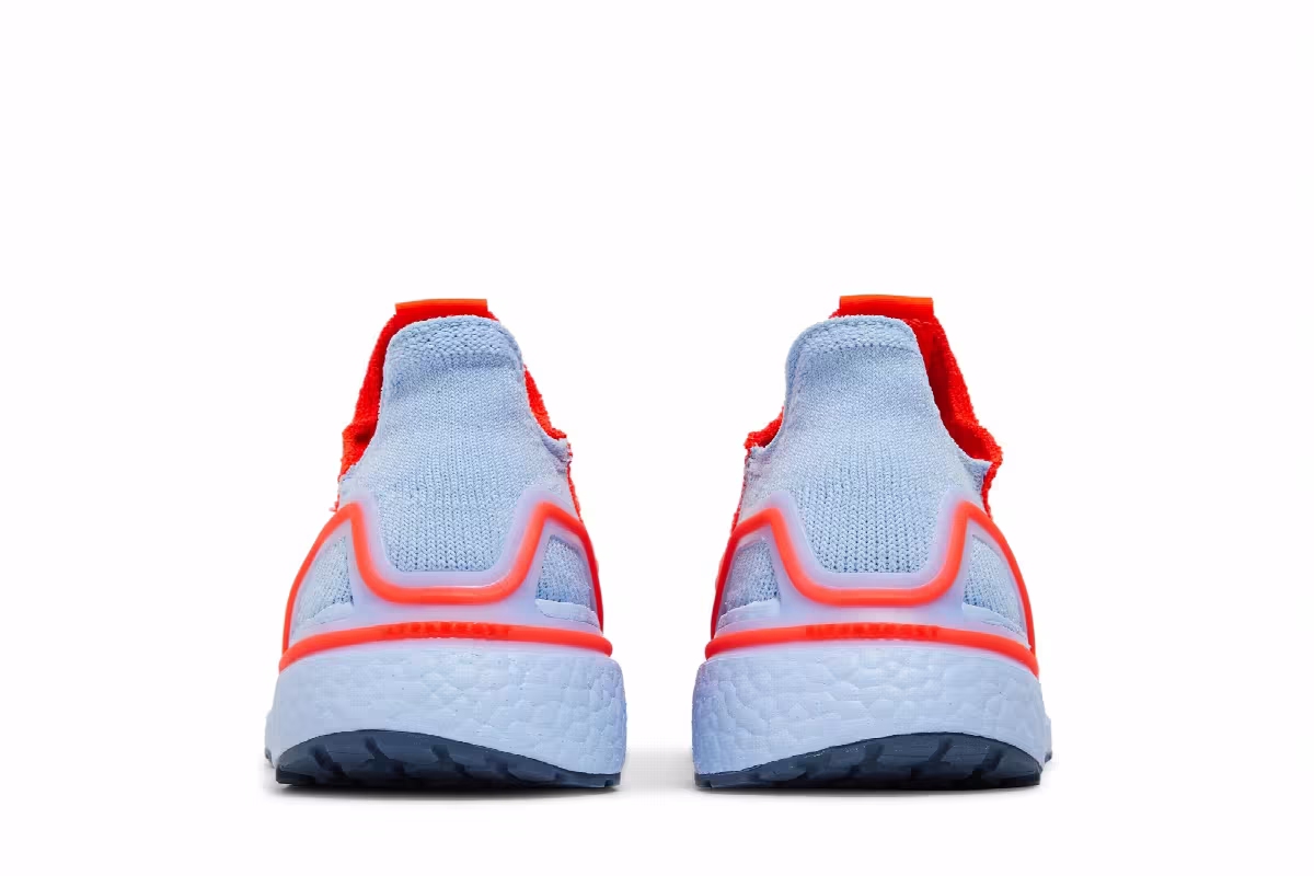 adidas UltraBoost 19 Solar Red Glow Blue, view 7