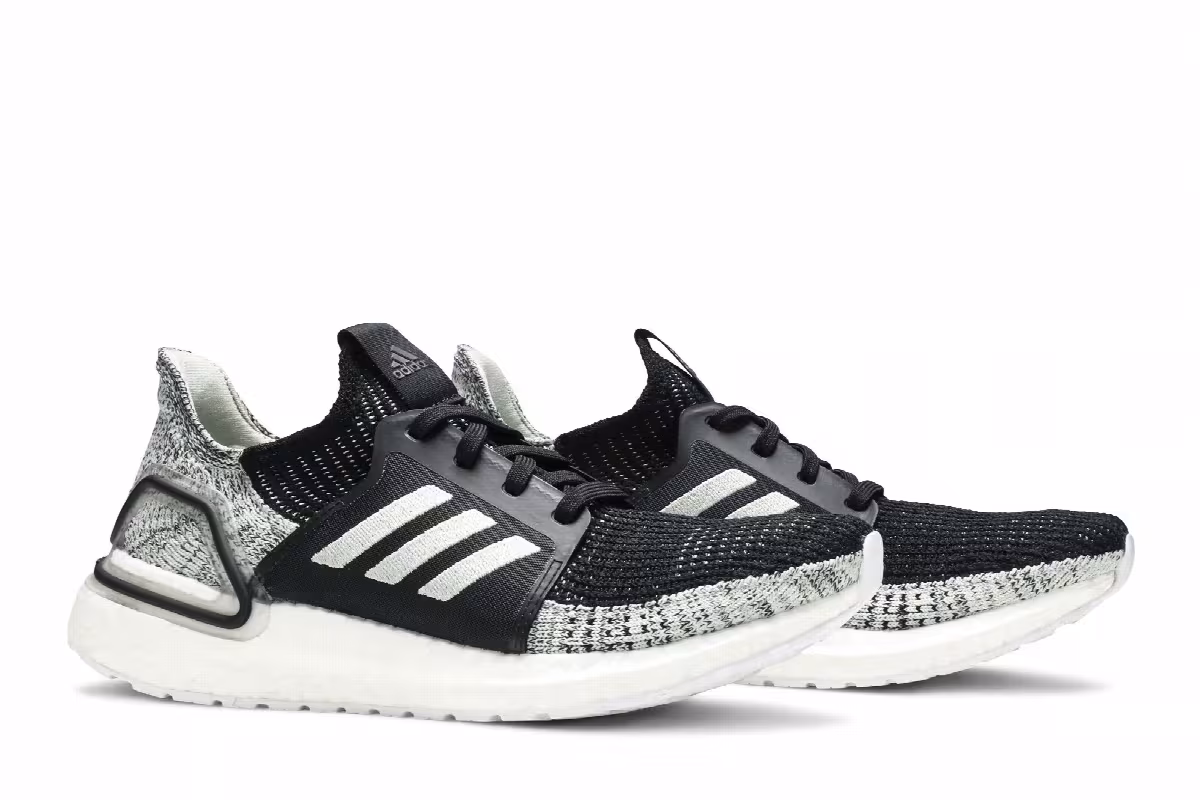 adidas Women's UltraBoost 19 Linen Green, view 9