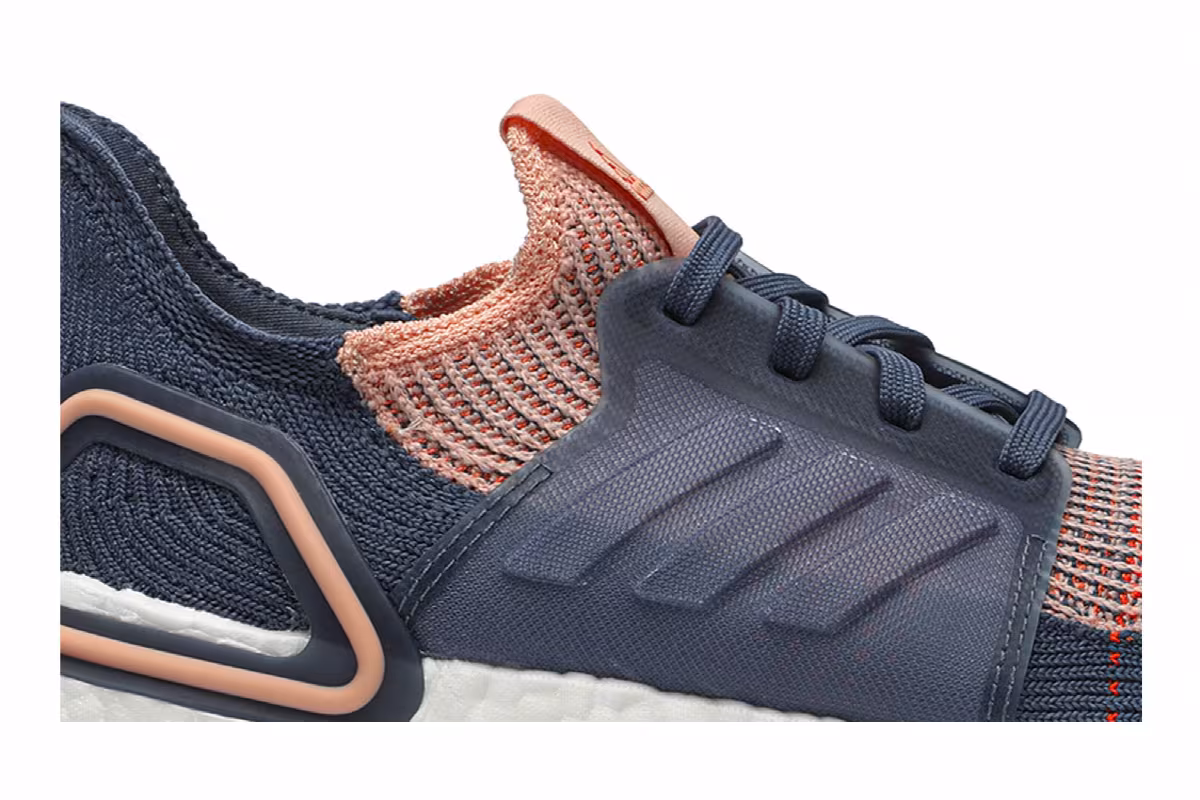 Adidas Women's UltraBoost 19 Glow Pink Tech Ink, view 3