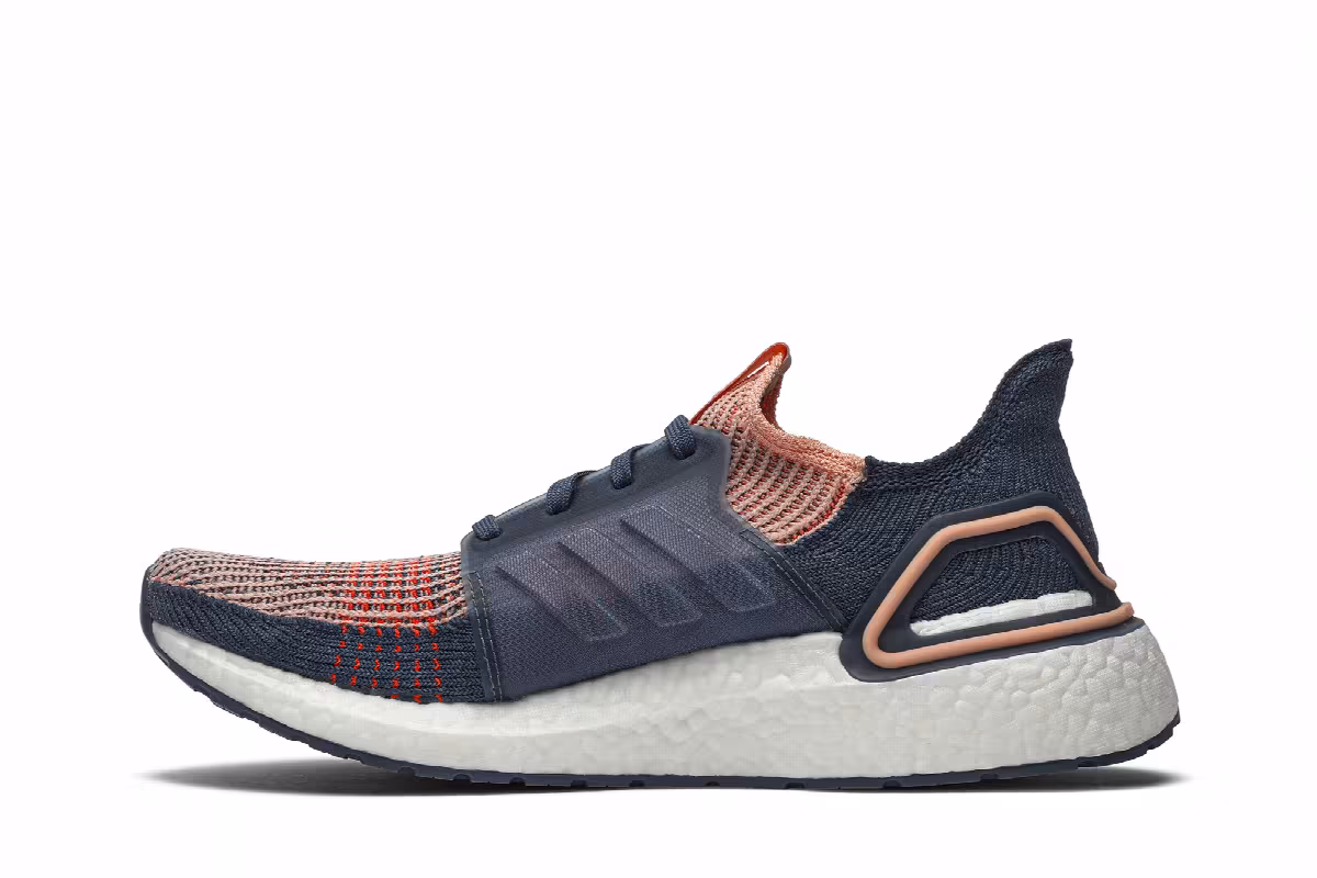 Adidas Women's UltraBoost 19 Glow Pink Tech Ink, view 4