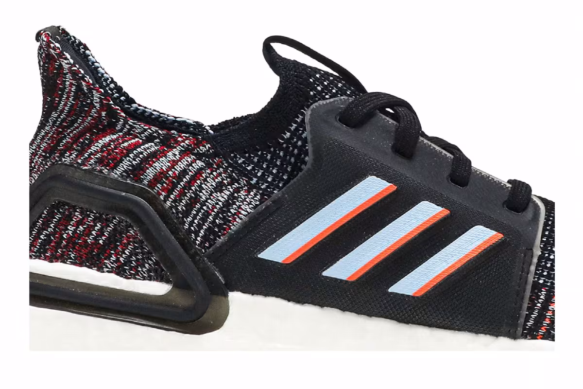 Adidas UltraBoost 19 J Black Multi, view 3