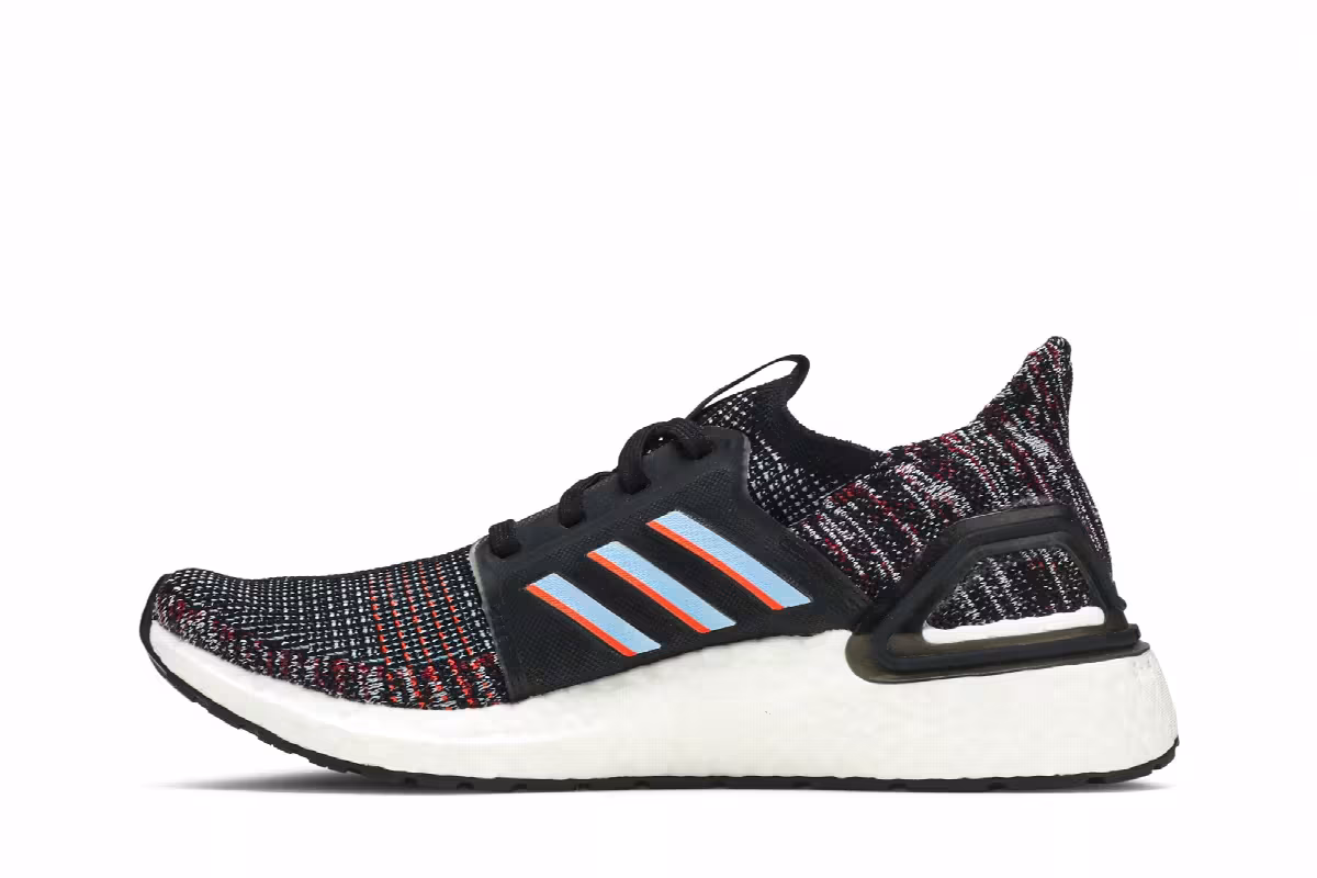 Adidas UltraBoost 19 J Black Multi, view 4