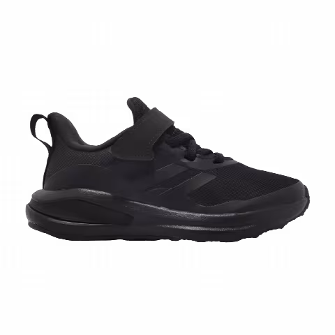 Adidas FortaRun Elastic Lace K 'Triple Black'