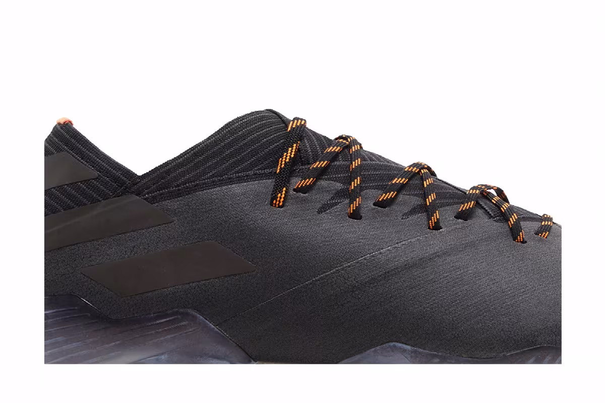 Adidas Nemeziz 19.1 FG Black Signal Orange, view 3