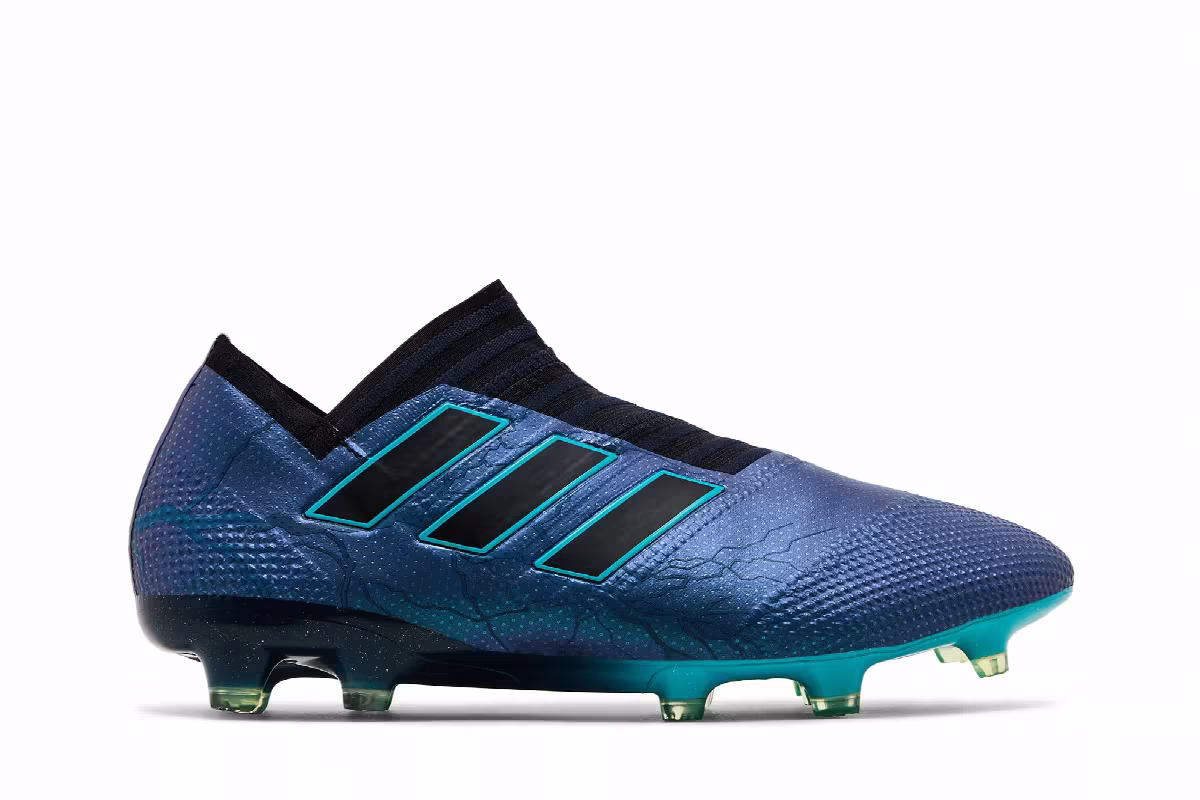Adidas Nemeziz 17+ 360 Agility FG Black Energy Blue, view 2