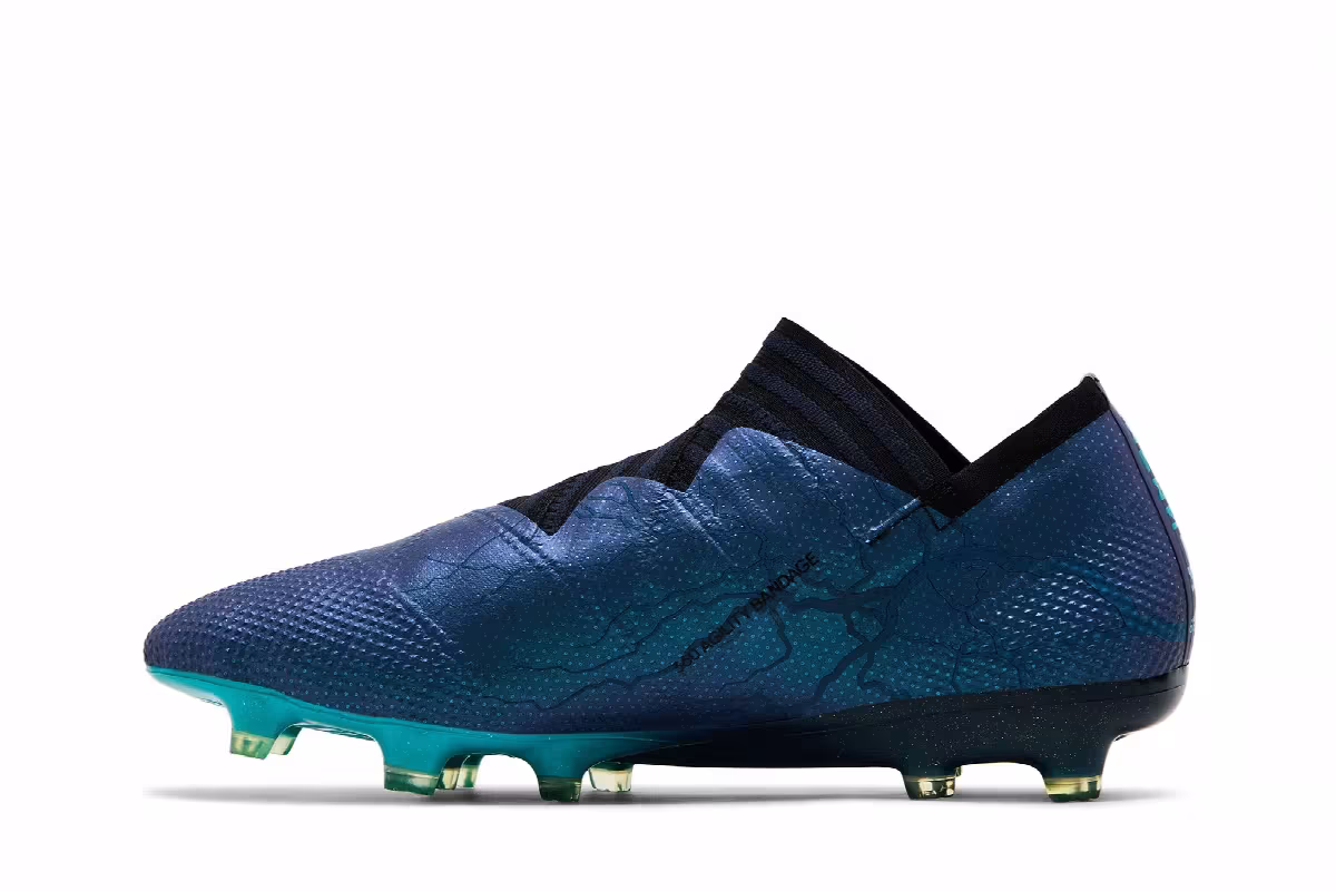 Adidas Nemeziz 17+ 360 Agility FG Black Energy Blue, view 4