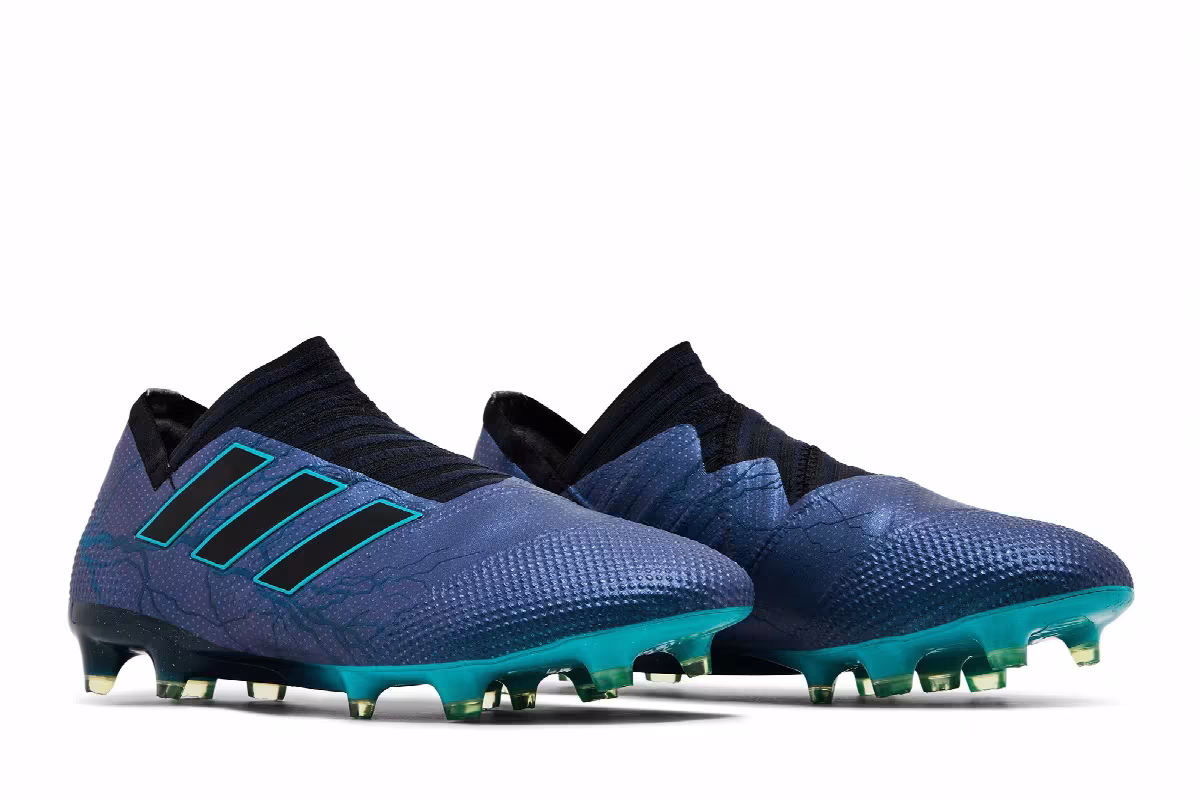 Adidas Nemeziz 17+ 360 Agility FG Black Energy Blue, view 9