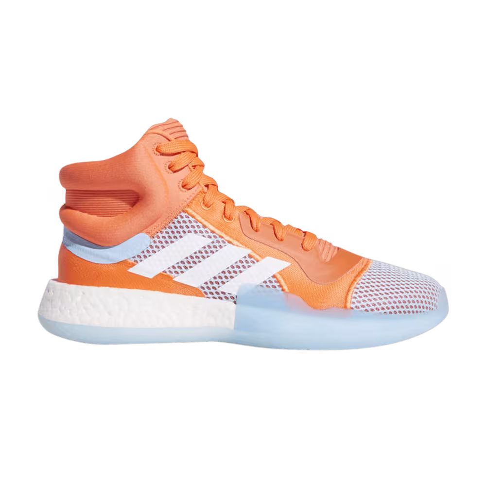 Adidas Marquee Boost Hi-Res Coral Blue