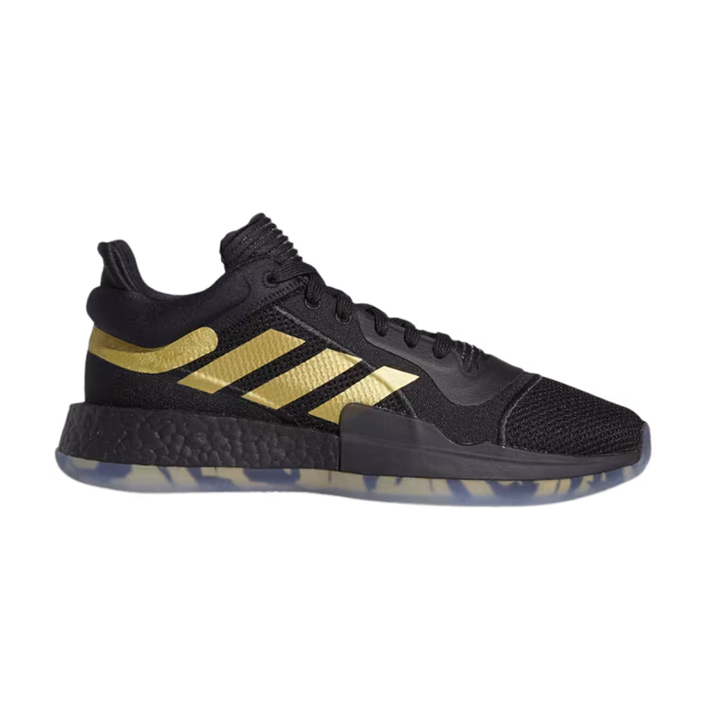 Adidas Marquee Boost Low Black Metallic Gold