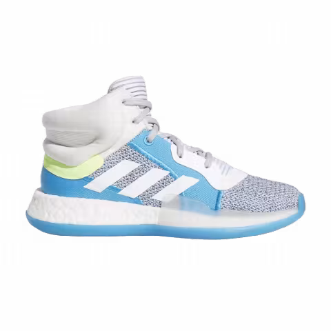 Adidas Marquee Boost J 'Grey Shock Cyan'