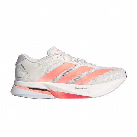 adidas Adizero Boston 13 'Off White Lucid Orange Grey'